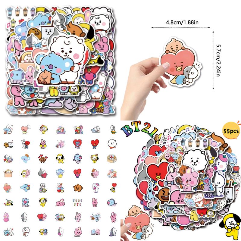 Cookies Pack - ملصقات BT 2 1 Chimmy Cooky