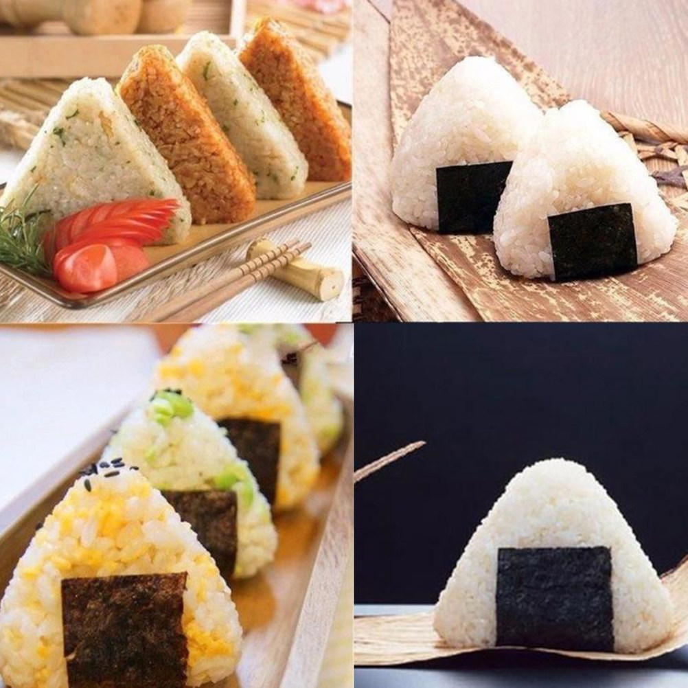 Seaweed Snack - مجموعة قوالب كرات الأرز، قطعتان، بلاستيك