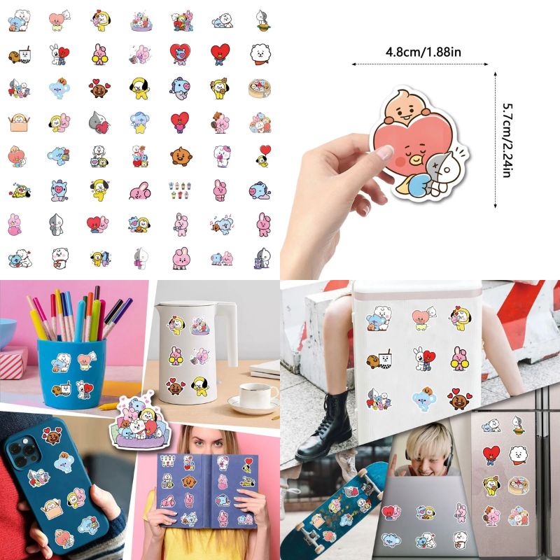 ملصقات BT 2 1 Chimmy Cooky koy - مراجعة Cookies Pack وسعره