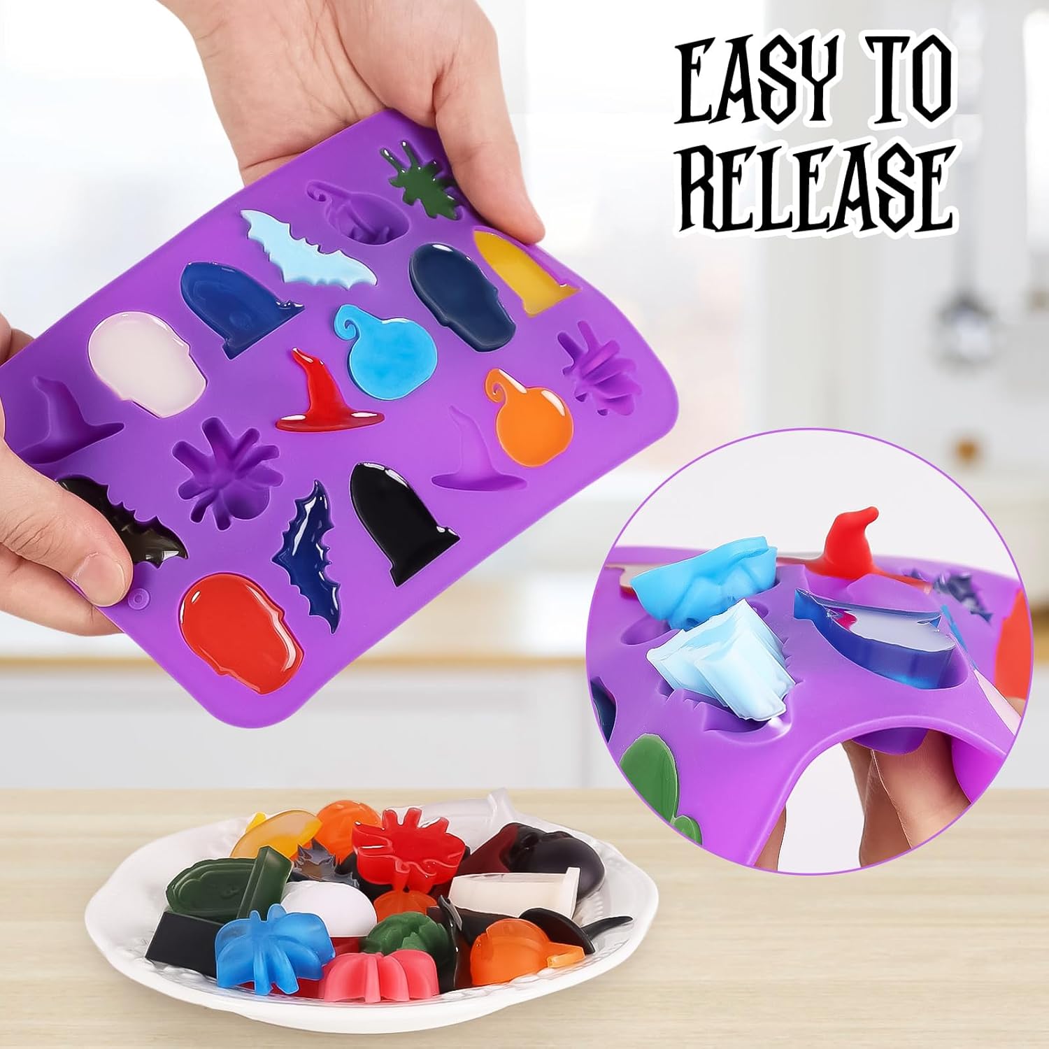 قالب سيليكون للشوكولاتة بتصميم - مراجعة Gummy Candy وسعره