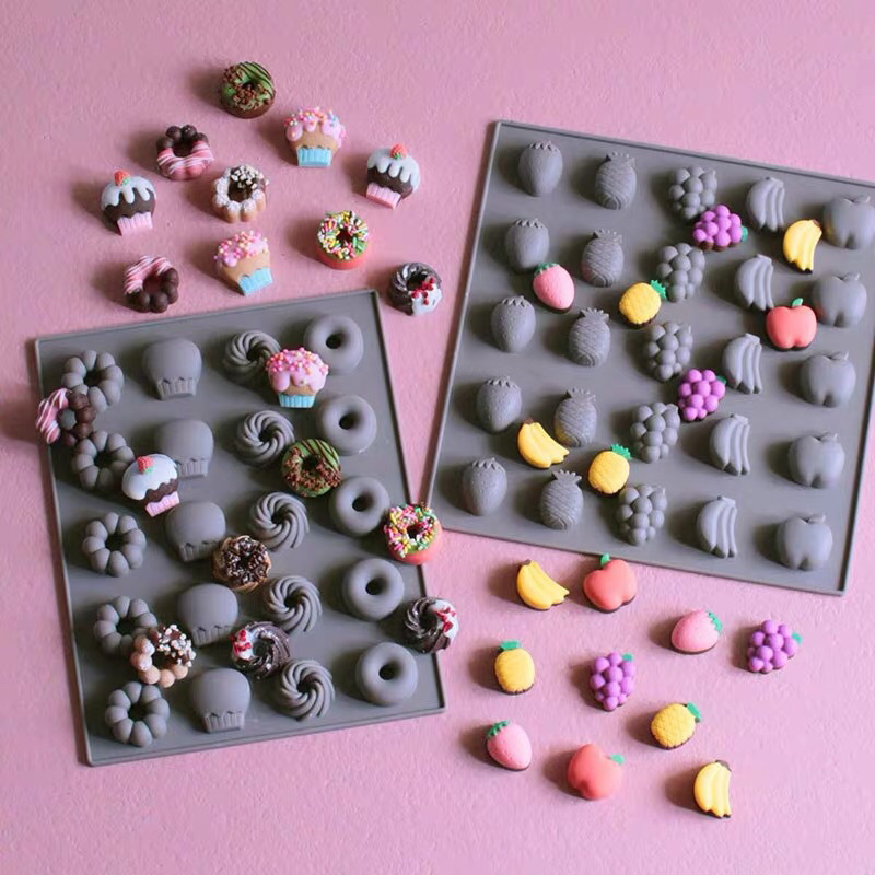 Multicavity الفاكهة سيليكون ال - مراجعة Chocolate Snack وسعره