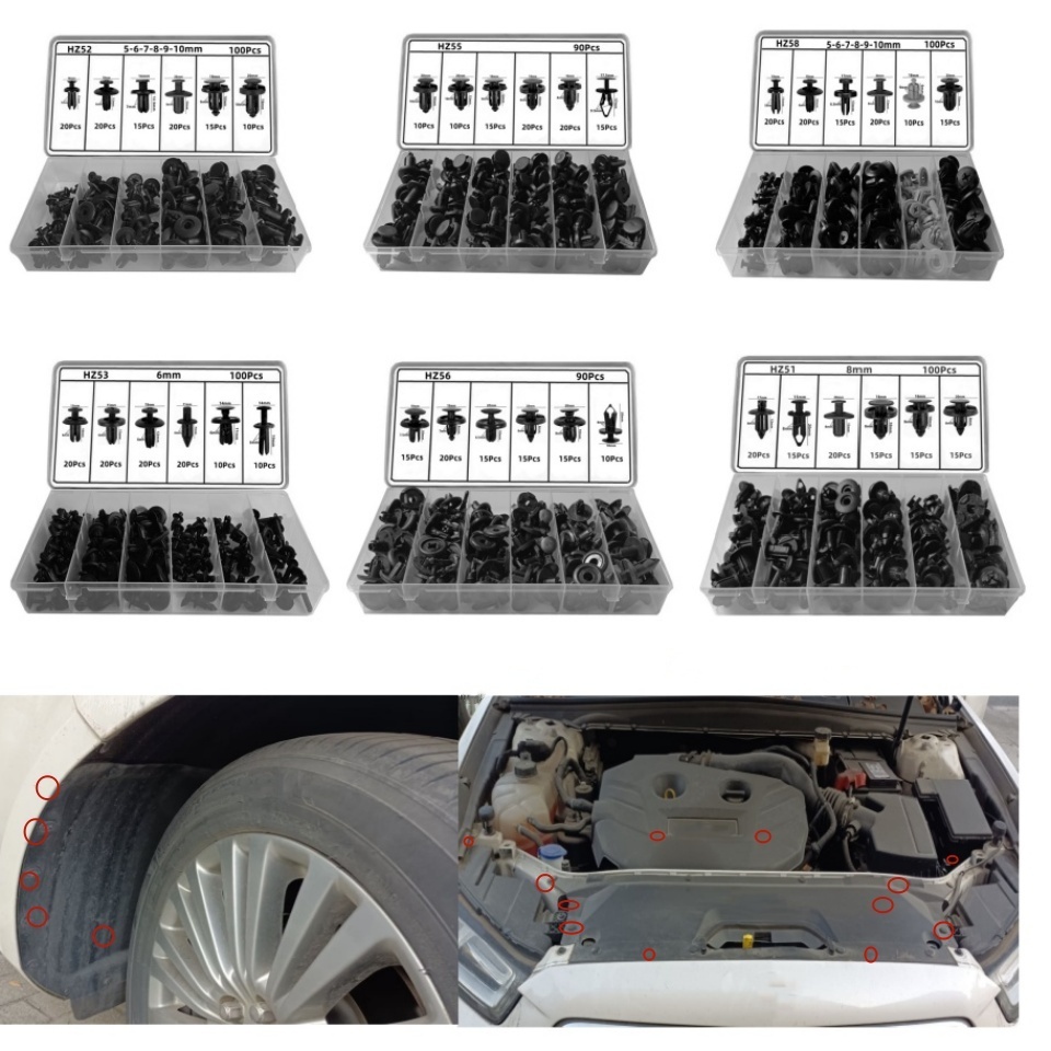 صندوق إصلاح برشام مشبك السيارة - مراجعة Trail Mix وسعره